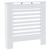 vidaXL Cubierta para radiador MDF blanco 78 cm