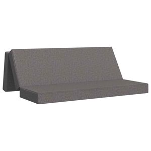 vidaXL Sof&aacute; Cama Plegable 180 x 67 x 45 cm Gris Claro