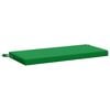 vidaXL Coj&iacute;n de banco SOEST 100% Poli&eacute;ster Verde 80 x 40 x 5 cm