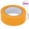 vidaXL Cintas de Enmascarar para Pintores 50 pcs Amarillo 38mm x 50m