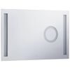 vidaXL Espejo de pared de ba&ntilde;o con LED y sensor t&aacute;ctil 100x60 cm