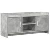 vidaXL Mueble de TV 102 x 33 x 47 cm Gris Hormig&oacute;n