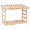 vidaXL Le&ntilde;ero de madera maciza de pino 108x64,5x78 cm