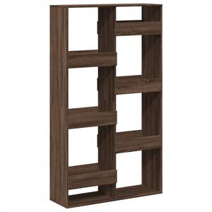 vidaXL Separador de ambientes madera marr&oacute;n roble 100x33x175 cm