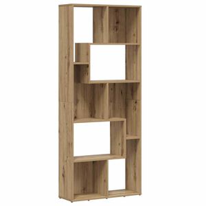 vidaXL Librer&iacute;a Roble Artisan 67x24x161 cm Madera de ingenier&iacute;a