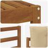 vidaXL Conjunto de sof&aacute;s de exterior con coj&iacute;n 10 pcs Natural y Beige
