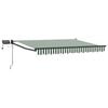vidaXL Toldo manual retr&aacute;ctil con LEDs 3 x 2,5 m