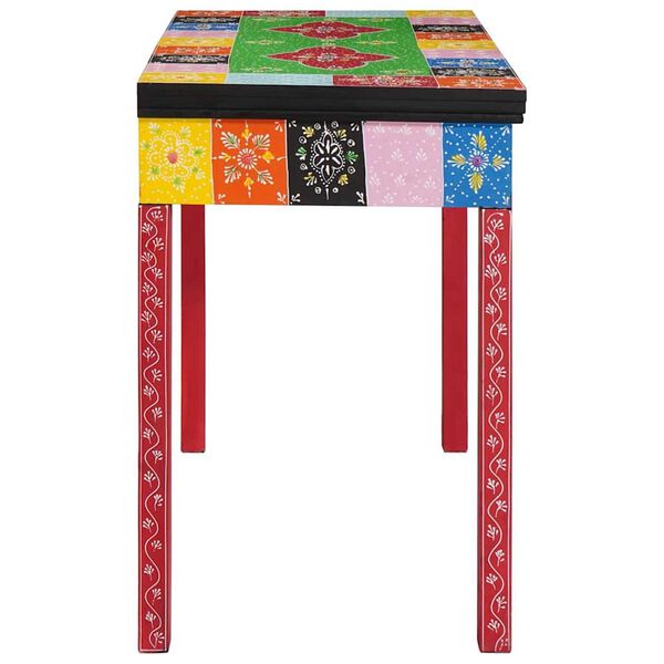 vidaXL Escritorio Marrón 100 x 50 x 75 cm Madera maciza de Mango