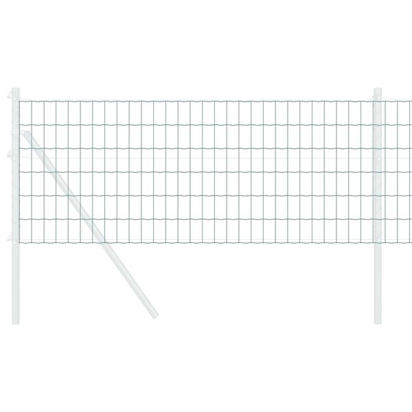 vidaXL Cerca Euro Verde 0.8 x 10 m Hierro recubierto de PVC
