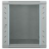 vidaXL Armario de red con almacenamiento Gris 60 x 60 x 65 cm Acero