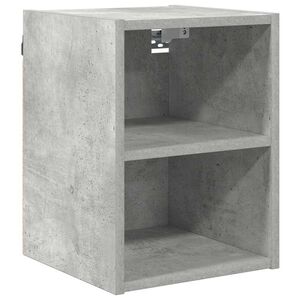 vidaXL Mueble colgante Gris Concreto 30 x 29,5 x 40 cm