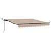 vidaXL Tela de toldo con Beige 300 x 250 cm Poli&eacute;ster