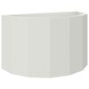 vidaXL Jardinera 90 x 45 x 50 cm Acero
