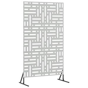 vidaXL Pantalla de Privacidad 100 x 50 x 180 cm Acero Galvanizado
