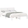 vidaXL Estructura de cama 140 x 210 cm Madera de pino macizo