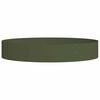 vidaXL Maceta para Jard&iacute;n Verde oliva 120 x 120 x 20 cm Acero
