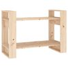 vidaXL Estanter&iacute;a/divisor de espacios madera maciza pino 80x35x56,5 cm