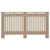 vidaXL Cubierta para radiador MDF 152x19x81,5 cm
