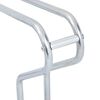 vidaXL Soporte para 3 bicicletas suelo independiente acero galvanizado