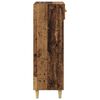 vidaXL Armario Zapatero con caj&oacute;n Liso Madera vieja 60 x 35 x 105 cm