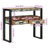 vidaXL Mesa Consola Multicolor 90 x 33 x 75 cm madera maciza reciclada