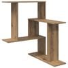 vidaXL Estante de pared Roble artisan 67 x 67 x 87 cm