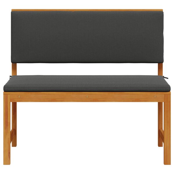 vidaXL Silla de Jard&iacute;n Marr&oacute;n 100 x 50 x 91cm Madera maciza de Acacia