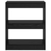 vidaXL Librer&iacute;a Roble Negro 60 x 30 x 72 cm Madera de ingenier&iacute;a