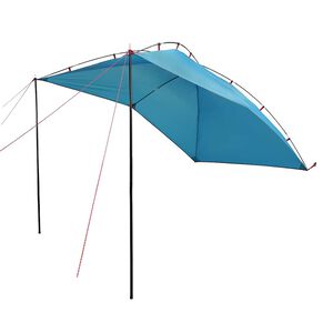 vidaXL Carpa para coche impermeable azul