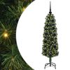 vidaXL &Aacute;rbol de Navidad artificial Verde 120 cm PVC, Acero y Pl&aacute;stico