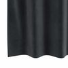 vidaXL Cortinas opacas 2 pcs Gris oscuro 140 x 245 cm Terciopelo
