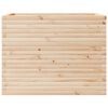 vidaXL Jardinera madera maciza de pino 90x60x68,5 cm