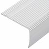 vidaXL Mamperlanes 30 pcs Plateado 67 x 3.5 x 3 cm Aluminio