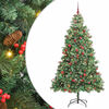vidaXL &Aacute;rbol de Navidad artificial Verde 240 cm PVC y Metal