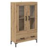 vidaXL Alacena Roble artesanal 69,5 x 31 x 115 cm Madera contrachapada