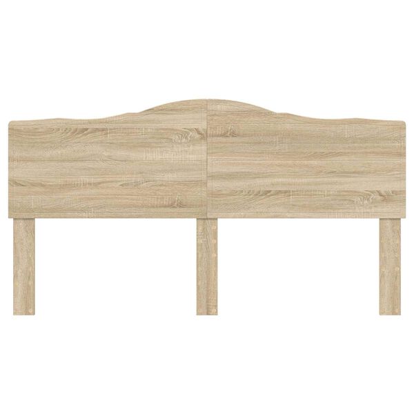 vidaXL Cabecero Roble Sonoma 200 cm Madera contrachapada