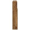 vidaXL Mueble cabecero madera envejecida 140x19x103,5 cm
