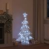 vidaXL &Aacute;rbol de Navidad con 100 LED fr&iacute;o 122 cm Acr&iacute;lico