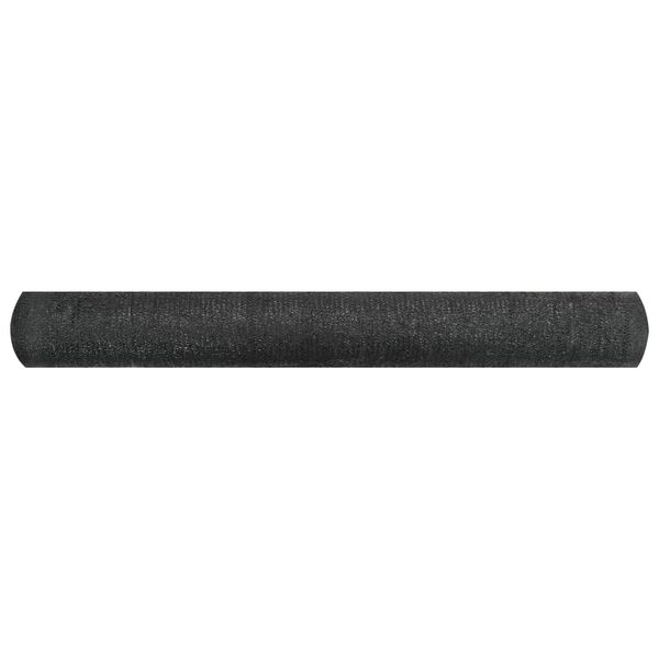 vidaXL Red de privacidad HDPE negro 1,8x50 m 150 g/m&sup2;