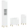 vidaXL Juego de armarios de ba&ntilde;o de 3 piezas DELFT