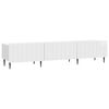 vidaXL Mueble de TV Brillante 147 x 34,5 x 32 cm Madera de Ingenier&iacute;a