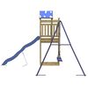 vidaXL Parque infantil de exterior madera de pino impregnada