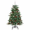 vidaXL &Aacute;rbol de Navidad artificial Verde 150 cm PVC, Metal y Pl&aacute;stico