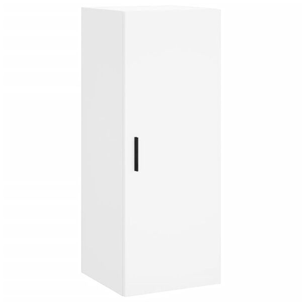 vidaXL Armario de pared blanco 34,5x34x90 cm