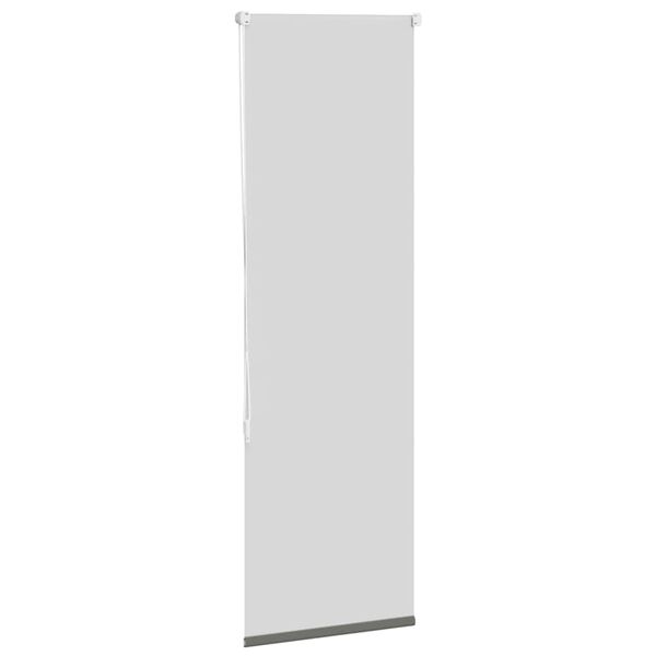 vidaXL Estor Enrollable Opaco gris 40x130 cm Tela Ancho 35,7 cm