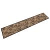 vidaXL Alfombra de cocina lavable terciopelo marr&oacute;n Morning 60x300 cm
