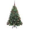 vidaXL &Aacute;rbol de Navidad artificial con 150 LED Verde 150 cm PE y PVC