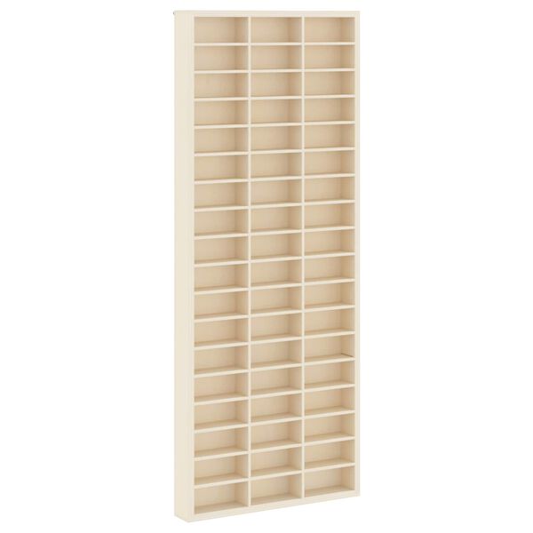 vidaXL Expositor de Pared Beige 30 x 4,5 x 75 cm Madera de ingenier&iacute;a