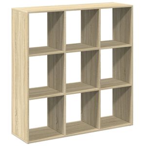 vidaXL Librer&iacute;a divisor madera ingenier&iacute;a roble Sonoma 102x29x103,5 cm
