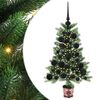 vidaXL &Aacute;rbol de Navidad con 150 LED con soporte Verde 65 cm PE